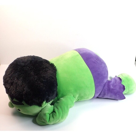 Disney HULK Plush Oversized 24" Jumbo Purple Green Cuddleez Marvel - Picture 1 of 10